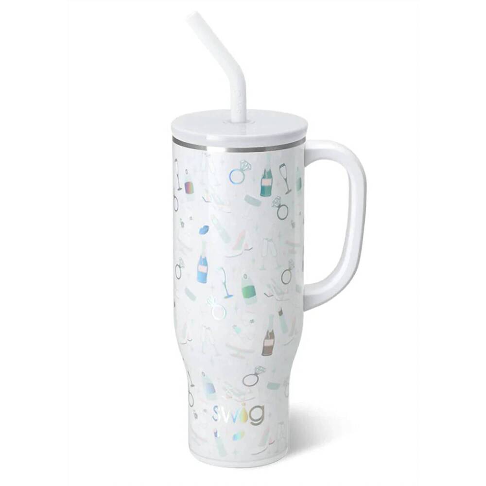 NEW SWIG LIFE bride to be mega mug - 30oz in white